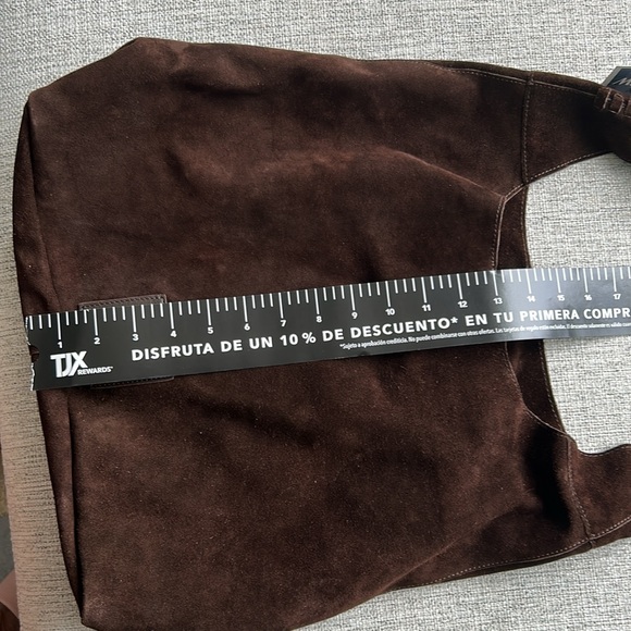 Haute Hippie Festival Suede Hobo bag brown NWT - Picture 9 of 10